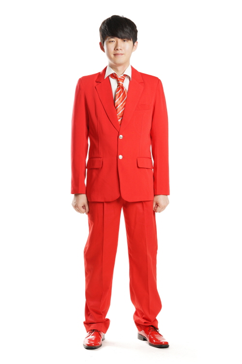 빨강 정장