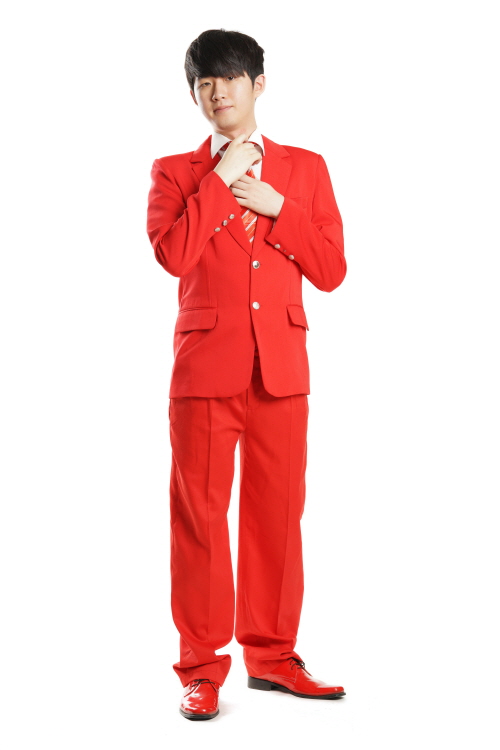 빨강 정장