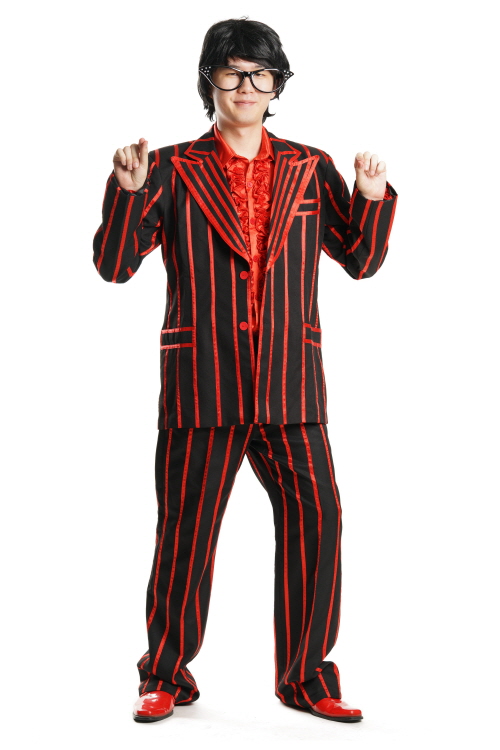 복고 나이트 댄스 - 레드