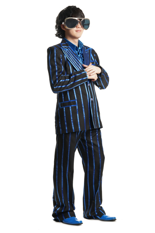 복고 나이트 댄스 - 블루