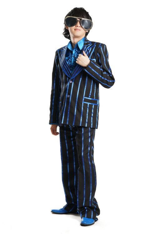 복고 나이트 댄스 - 블루