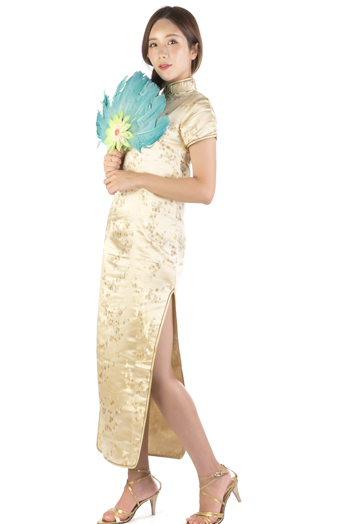 치파오 롱-골드