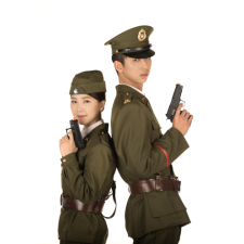 북한군 정복 커플