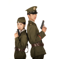 북한군 정복 커플