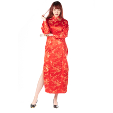 치파오 긴팔-레드