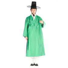양반도포-녹색