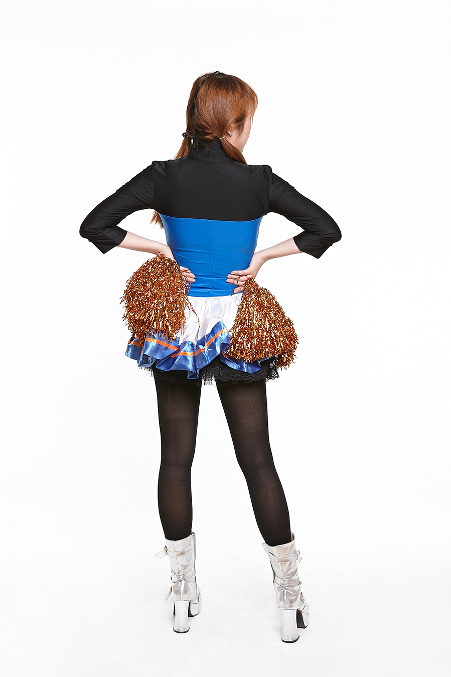 응원단여-블루블랙