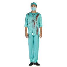 피흘리는 수술복 