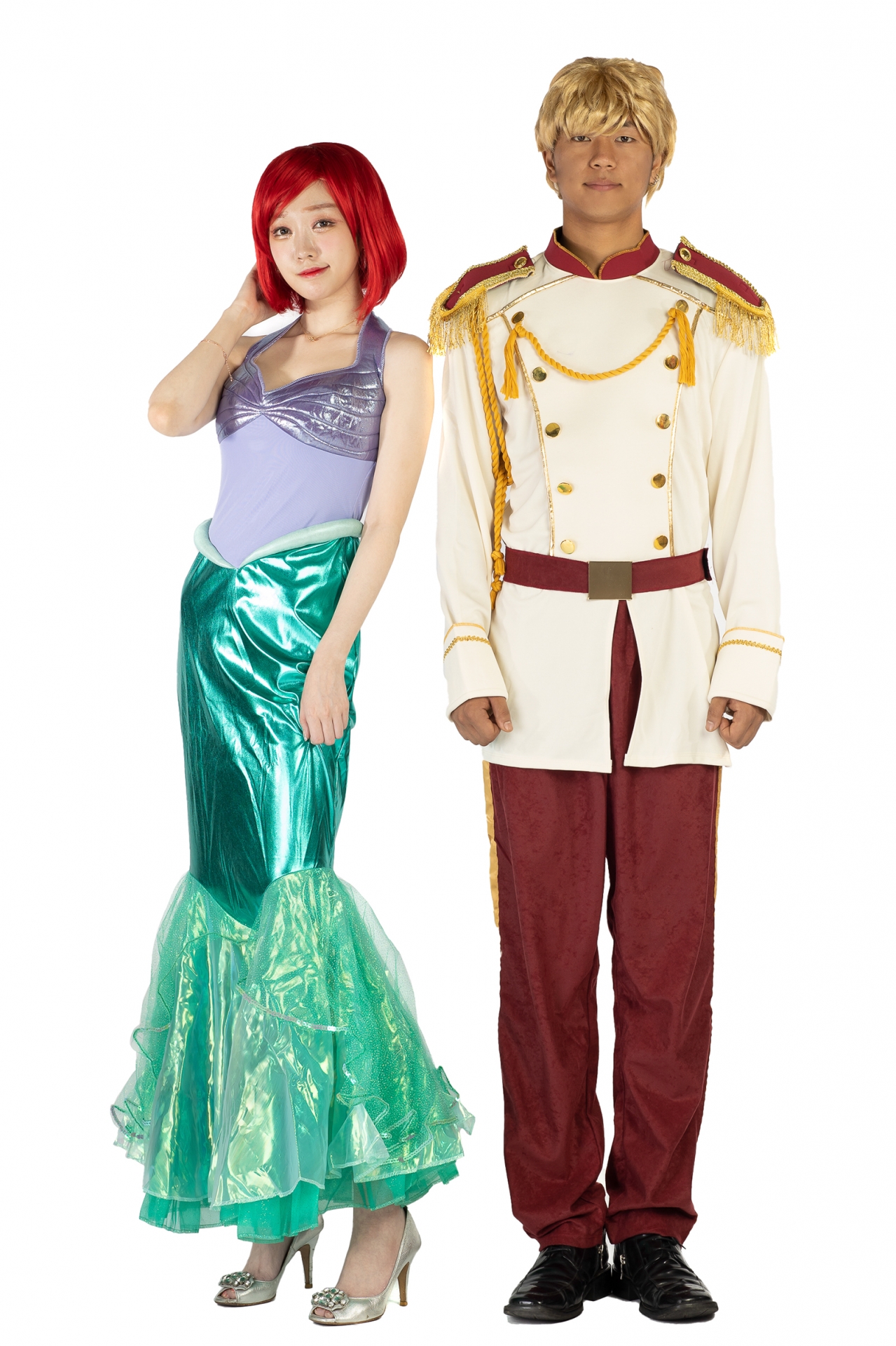 커플-인어공주와 왕자님