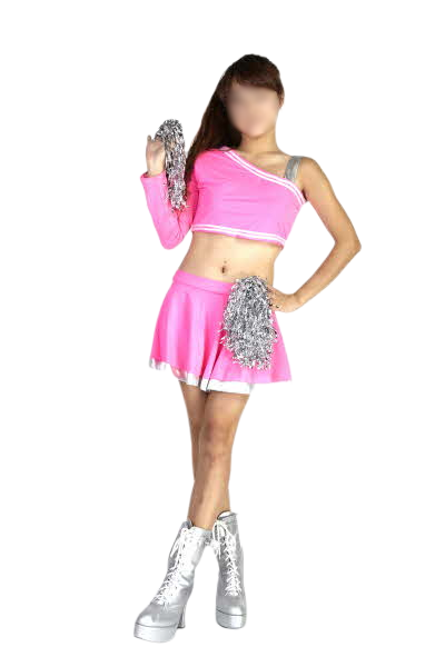 핑크 치어리더의상2
